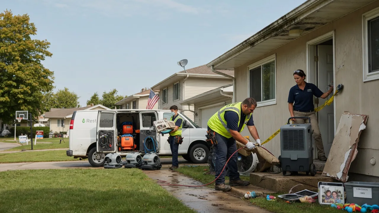Water Damage Restoration in Bath, IN near me